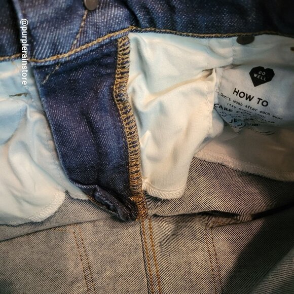 Madewell Jeans 28 Skinny 9" Mid Rise Woodland Wash MA938 Tummy Control Stretch - Picture 4 of 13